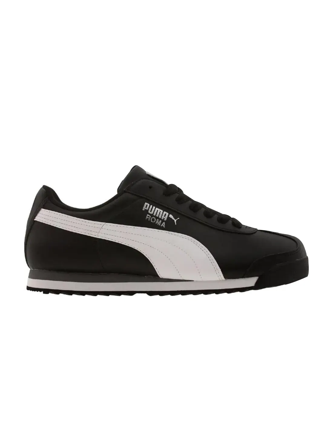 Кроссовки Roma Basic Puma — изображение 1 из 1, черный/белый/серебристый