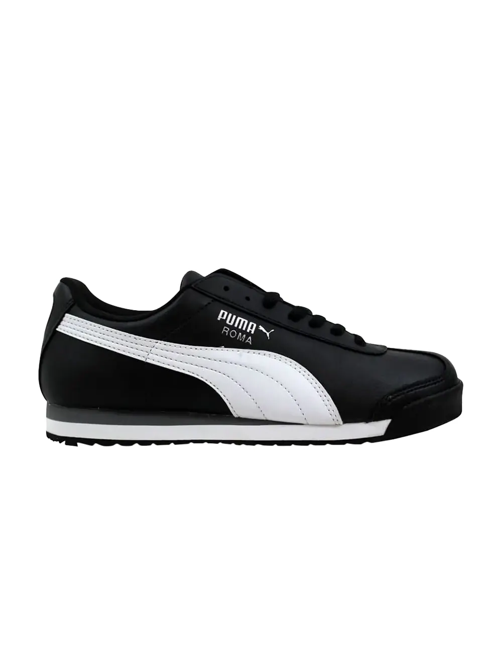 Кроссовки Roma Basic Jr Puma — изображение 1 из 1, черный/белый-серебристый