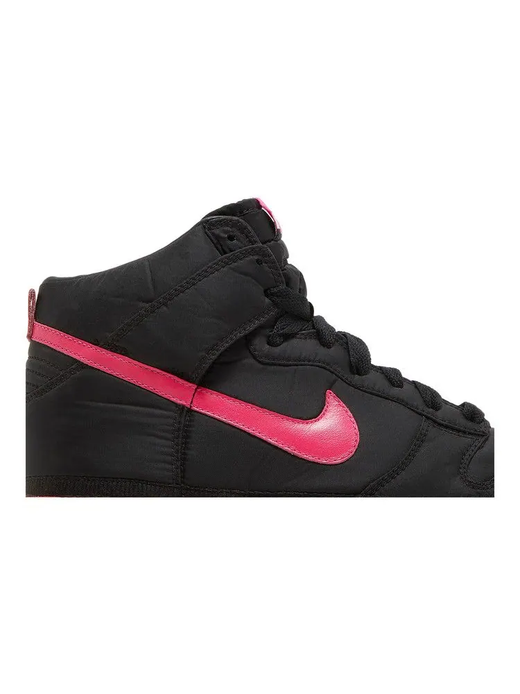Кроссовки Nike Dunk Hi Nylon Premium — изображение 2 из 8, черный