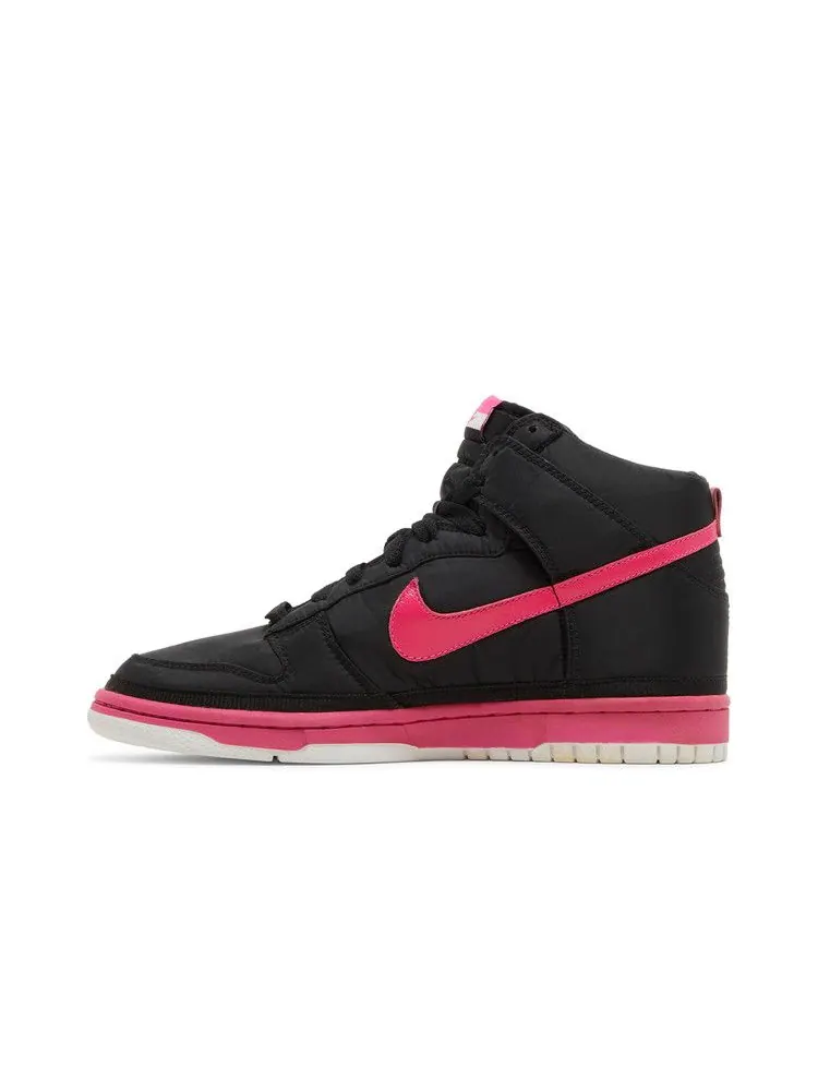 Кроссовки Nike Dunk Hi Nylon Premium — изображение 3 из 8, черный