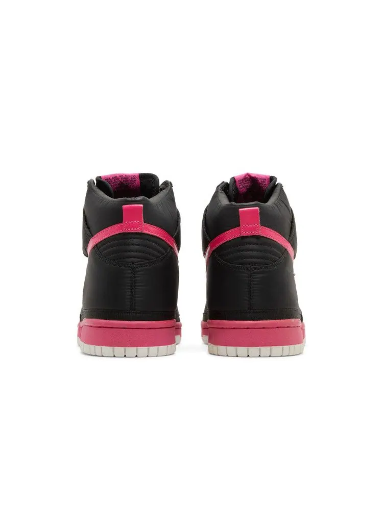 Кроссовки Nike Dunk Hi Nylon Premium — изображение 6 из 8, черный