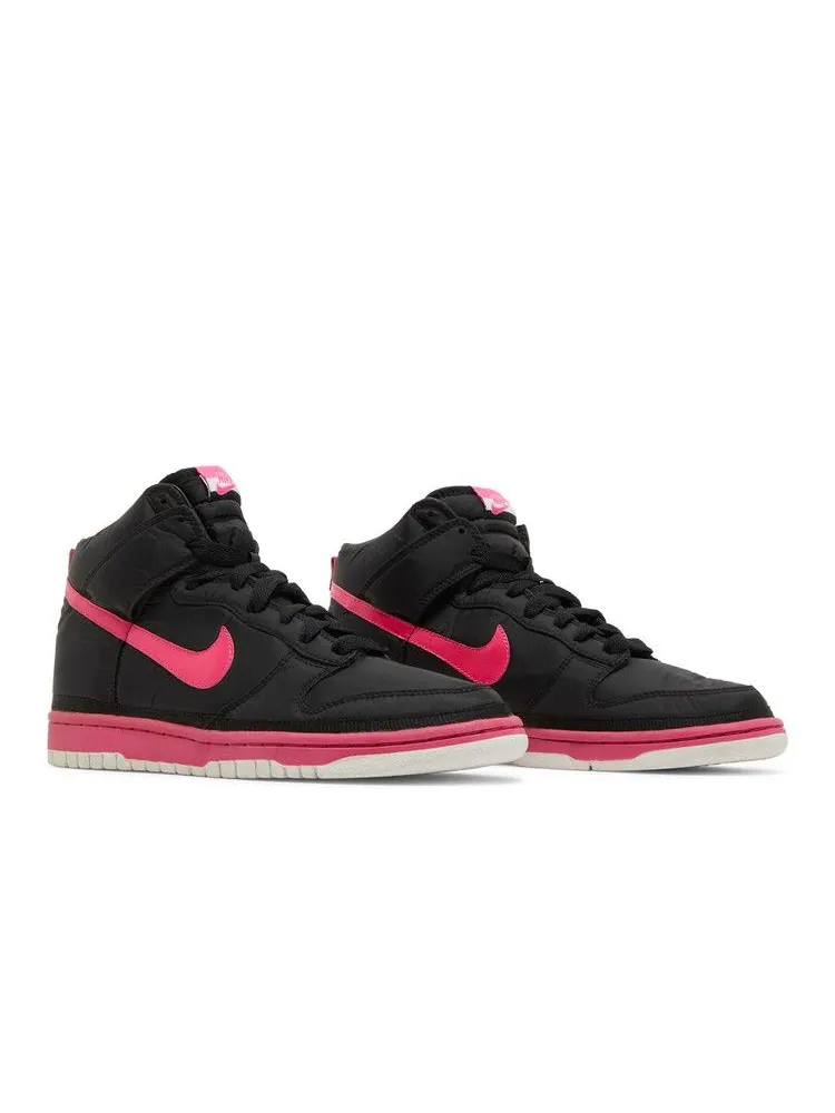 Кроссовки Nike Dunk Hi Nylon Premium — изображение 8 из 8, черный