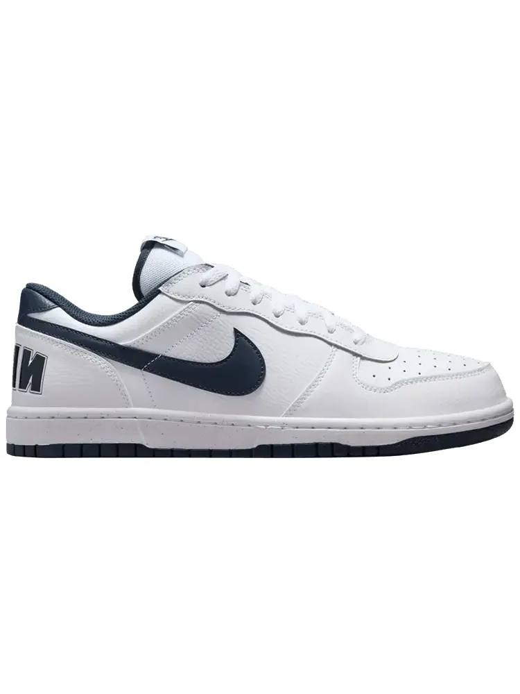 Кроссовки Nike Big Nike Low 'White Midnight Navy' 2024 — изображение 1 из 1, белый
