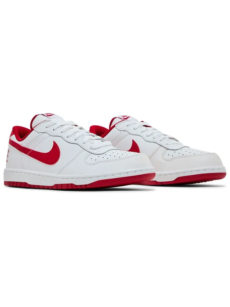 Кроссовки Nike Big Nike Low 'White Gym Red' — изображение 8 из 8, белый
