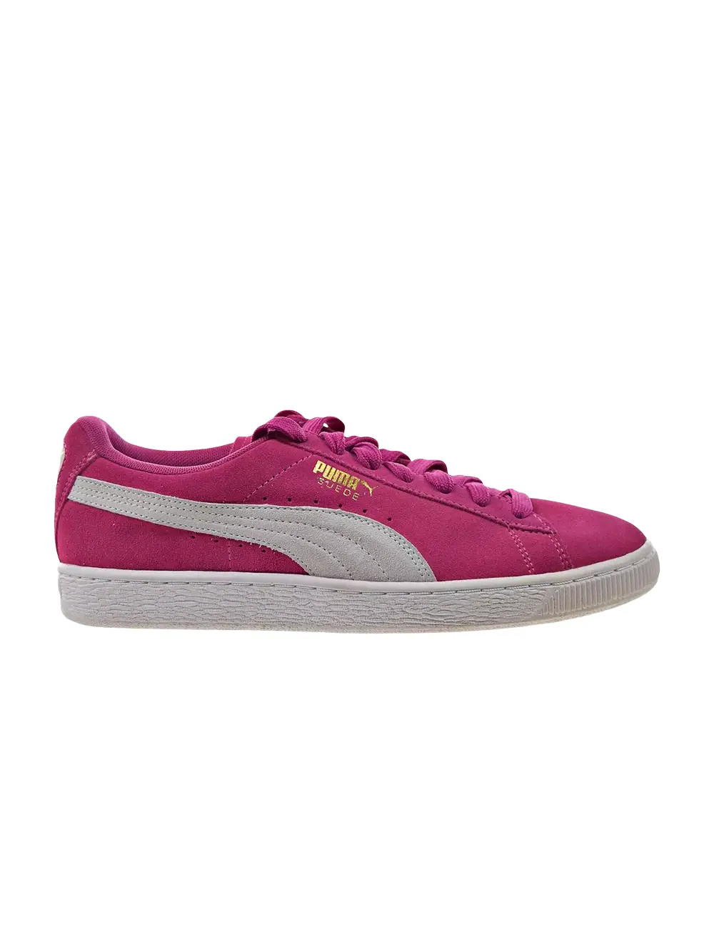 Кроссовки Wmns Suede Puma — изображение 1 из 1, фиолетовый/белый