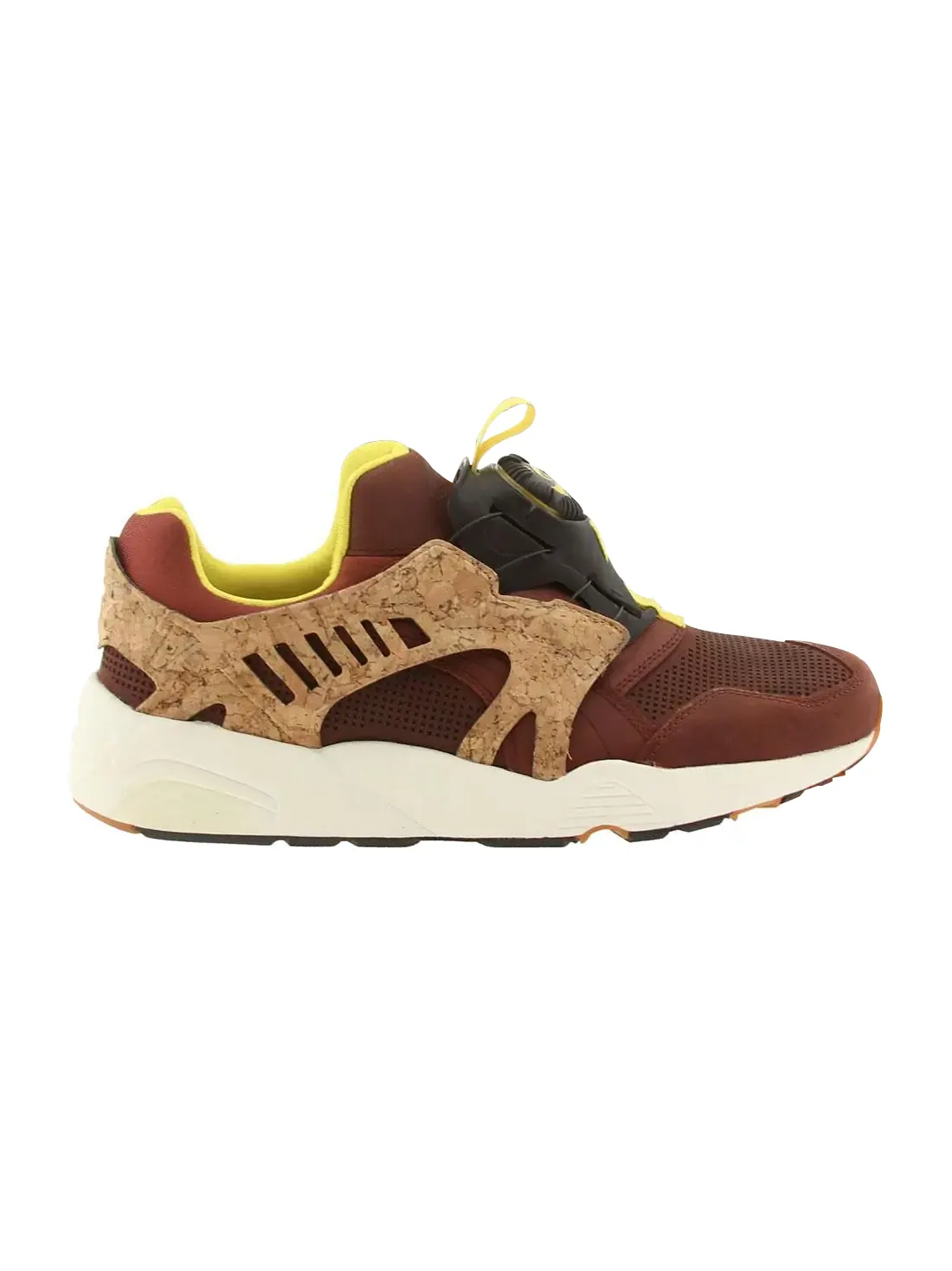 Кроссовки Disc Blaze Leather Cage Lux Opt. 2 Puma — изображение 1 из 1, коричневый/желтый