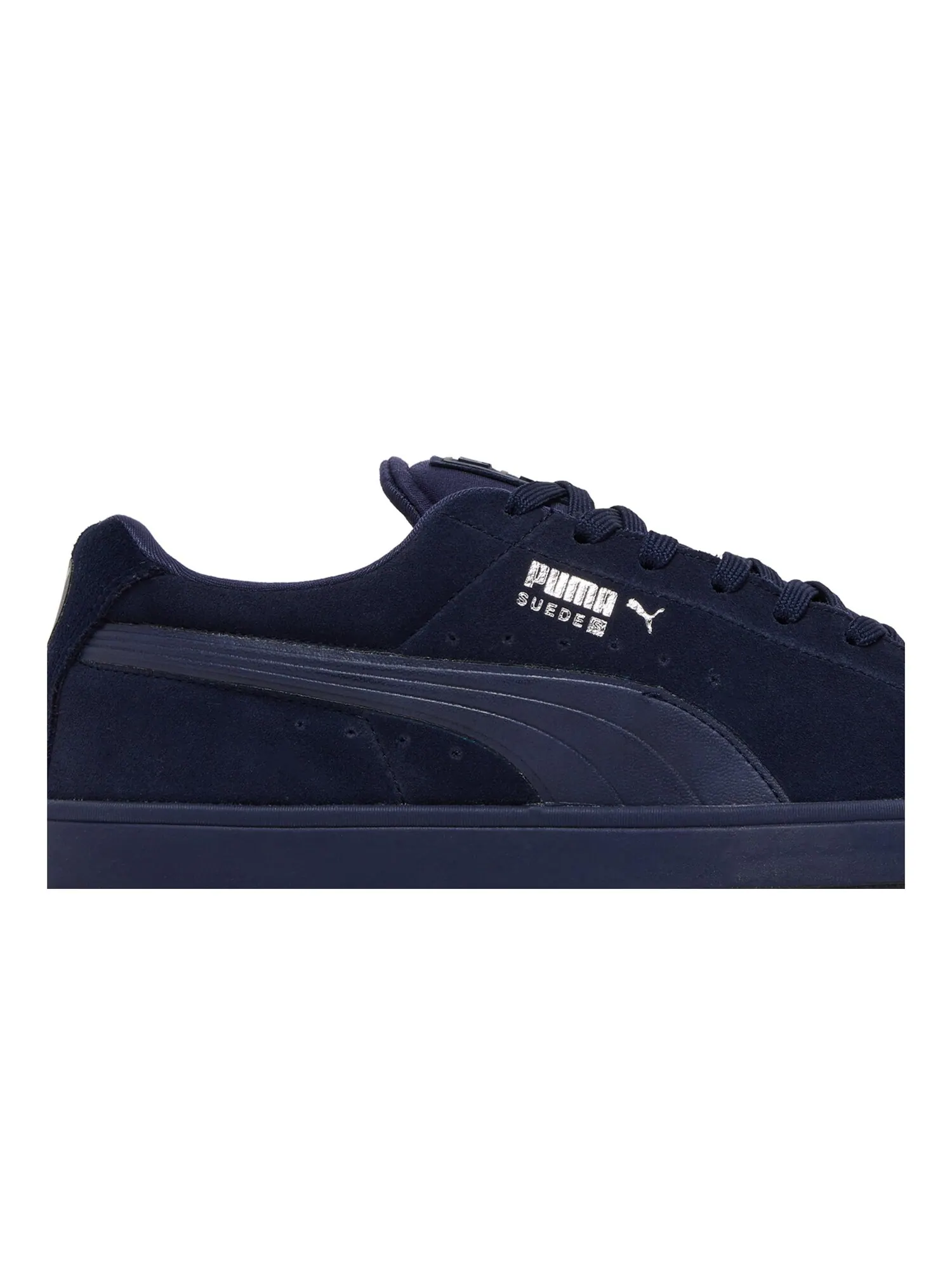 Кроссовки Suede S Puma — изображение 2 из 8, серебристый