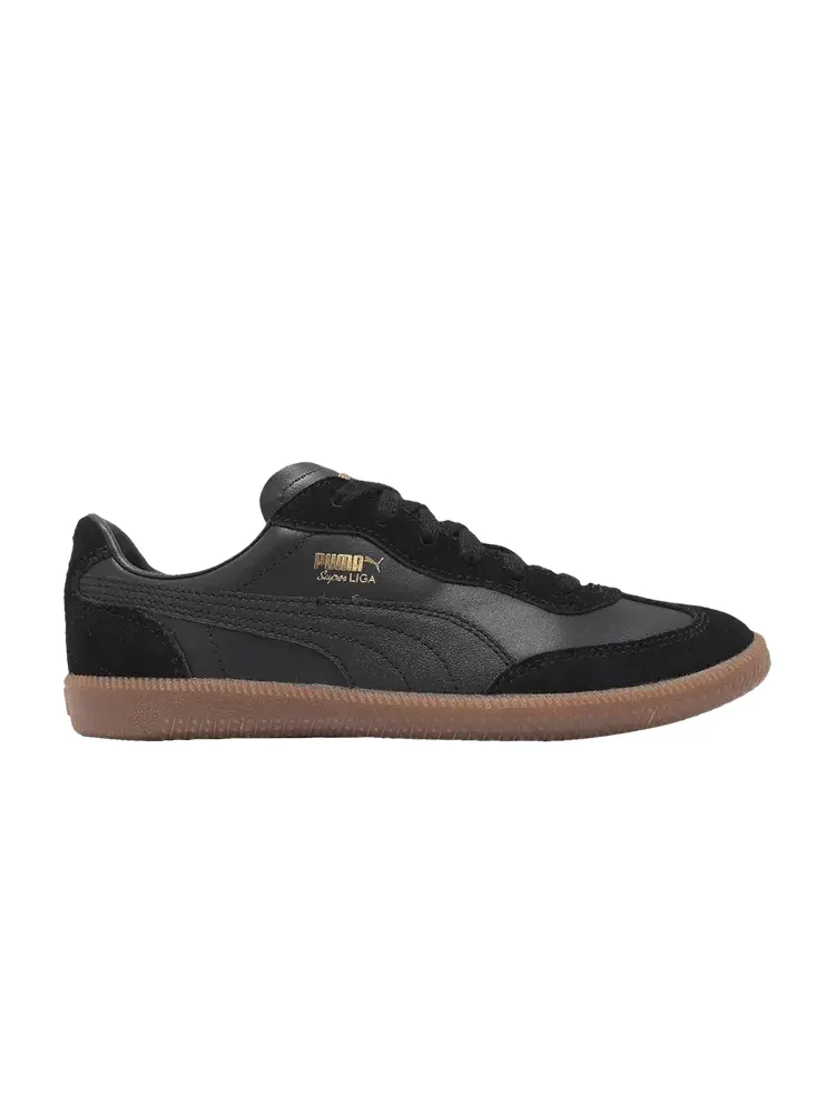 Кроссовки Super Liga OG Retro 'Black Gold Gum' — изображение 1 из 1, черный золотистый