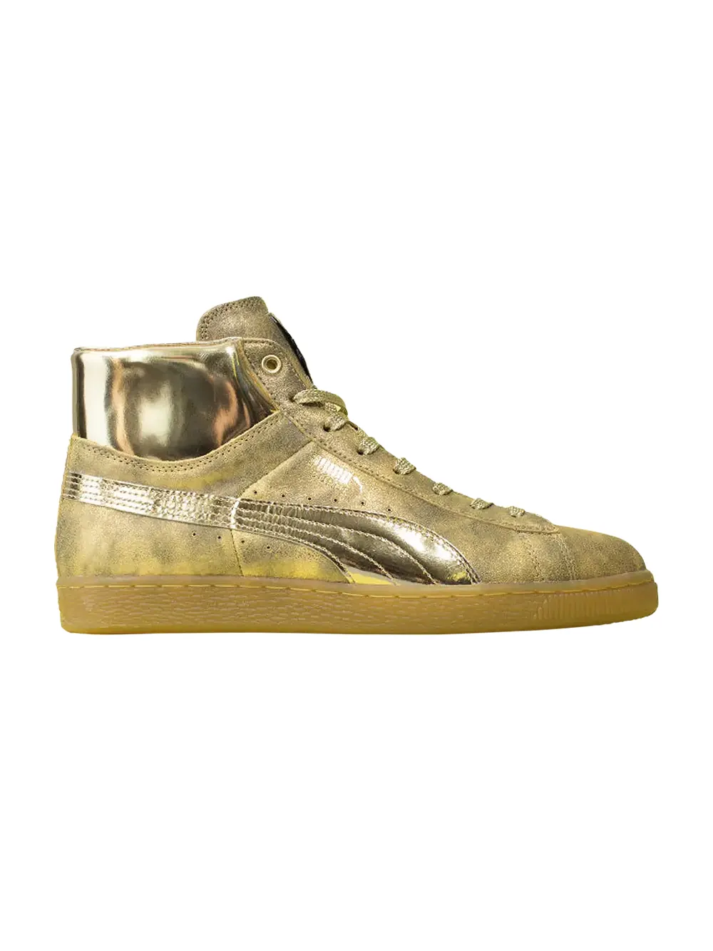 Кроссовки Meek Mill x Suede Classic Mid Puma — изображение 1 из 5, золото