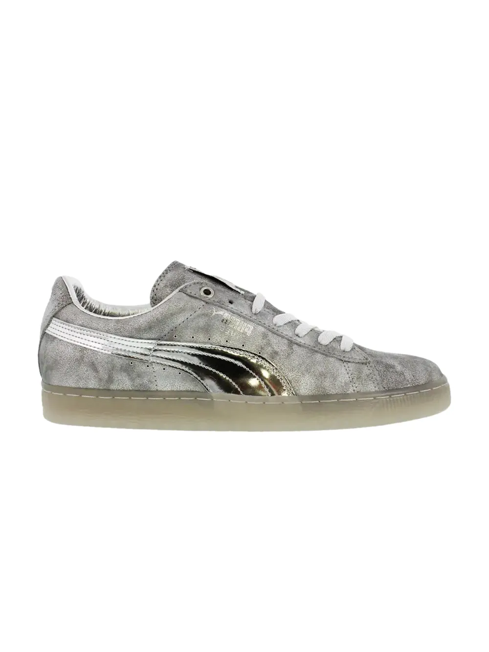Кроссовки Meek Mill x Suede Classic Puma — изображение 1 из 1, серебряный