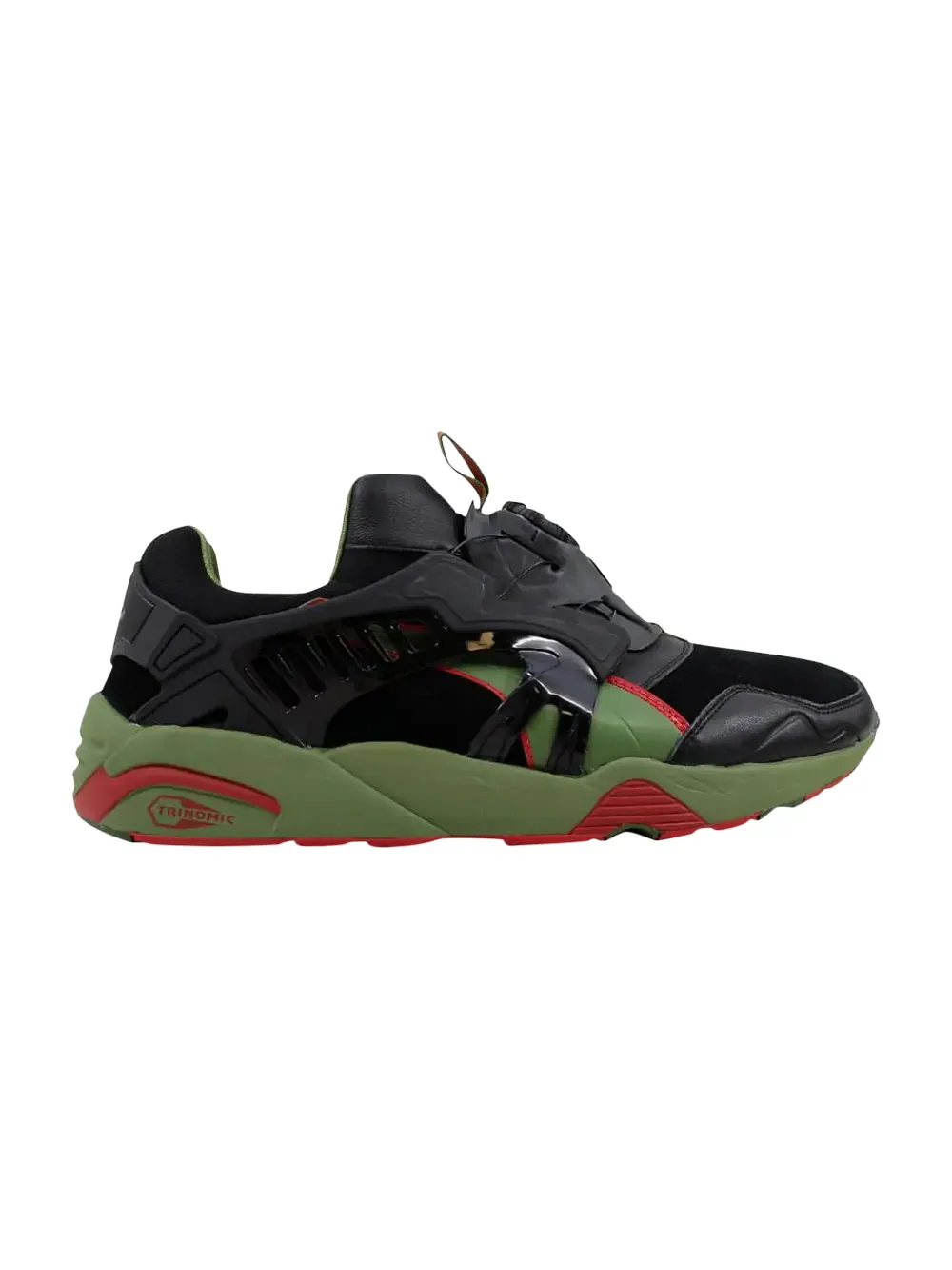Кроссовки Kasina x Disc Trinomic Lux G Puma — изображение 1 из 1, черный/зеленый