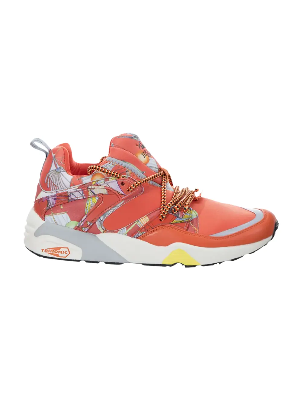 Кроссовки Swash O x Blaze of Glory Puma — изображение 1 из 1, оранжевый