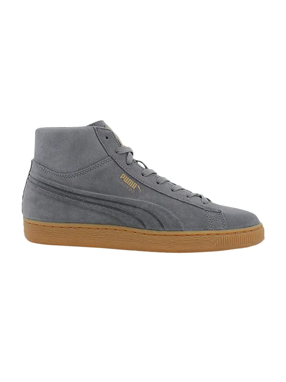 Кроссовки Suede Mid Emboss Puma — изображение 1 из 1, серый