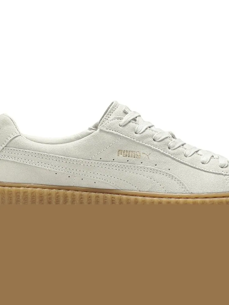 Женские кроссовки Puma Suede Creepers Star White — изображение 2 из 8, белый