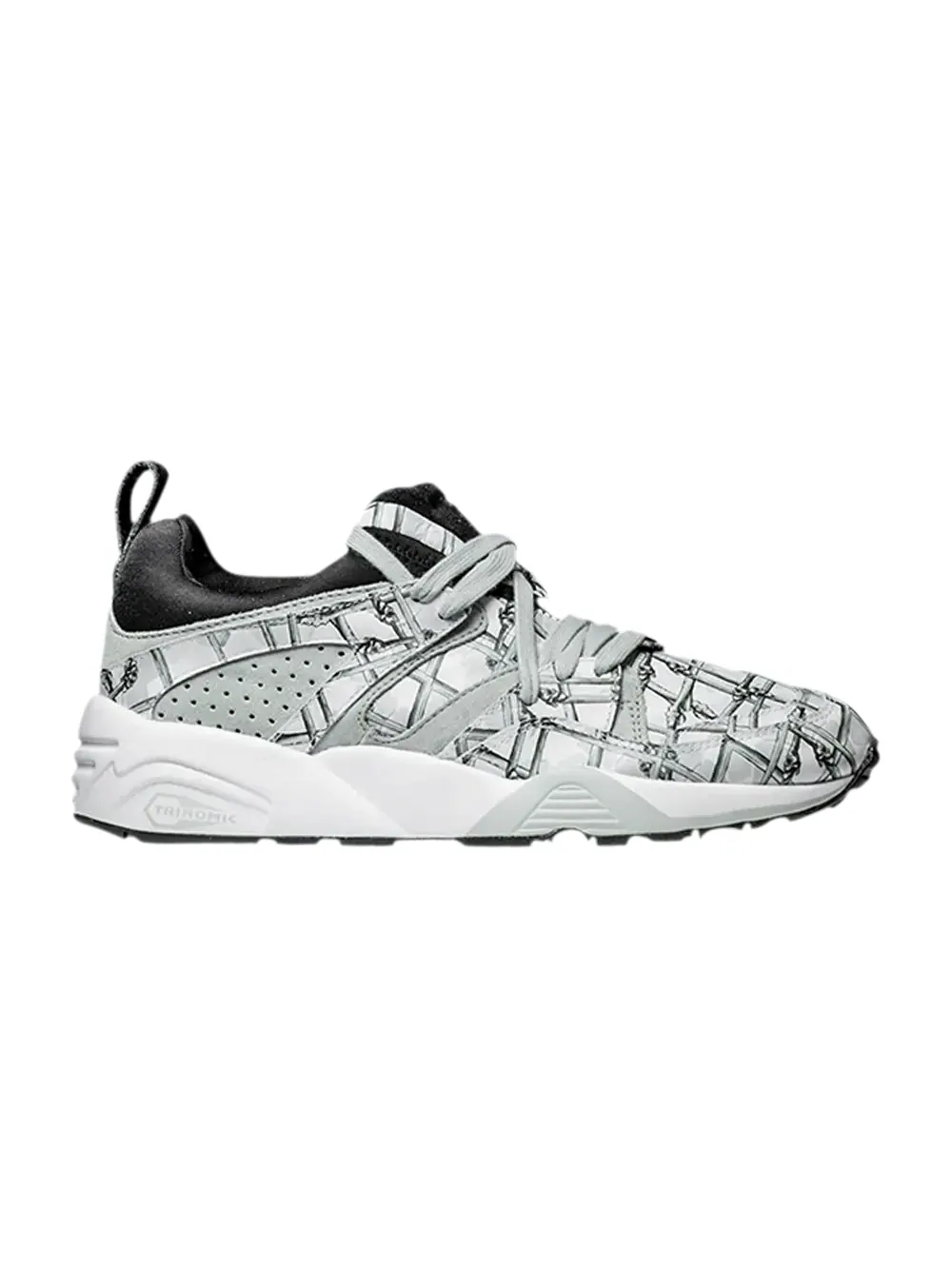 Кроссовки Swash Bones x Blaze of Glory Puma — изображение 1 из 1, серый/белый