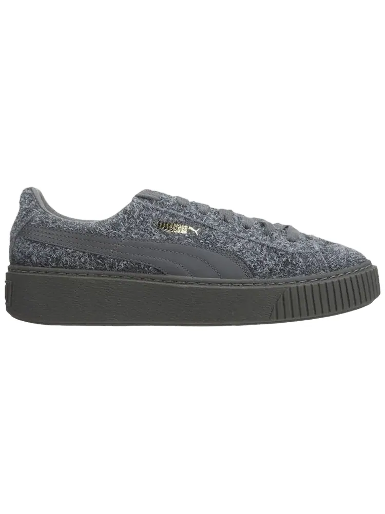 Кроссовки Puma Suede Platform 'Elemental - Steel Grey' — изображение 1 из 1, серый