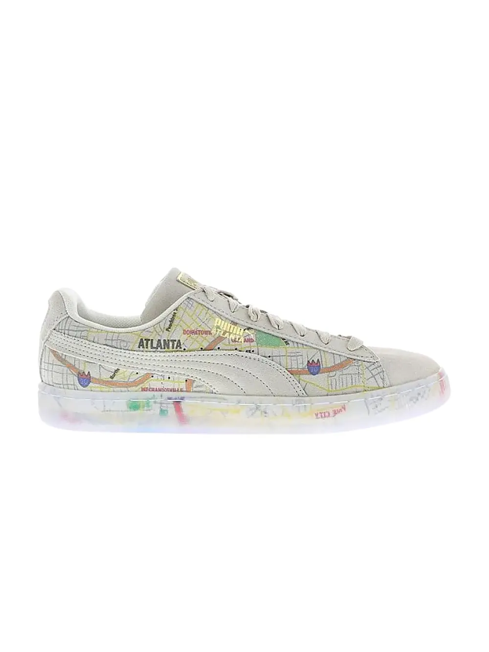 Кроссовки Suede City Puma — изображение 1 из 1, серый