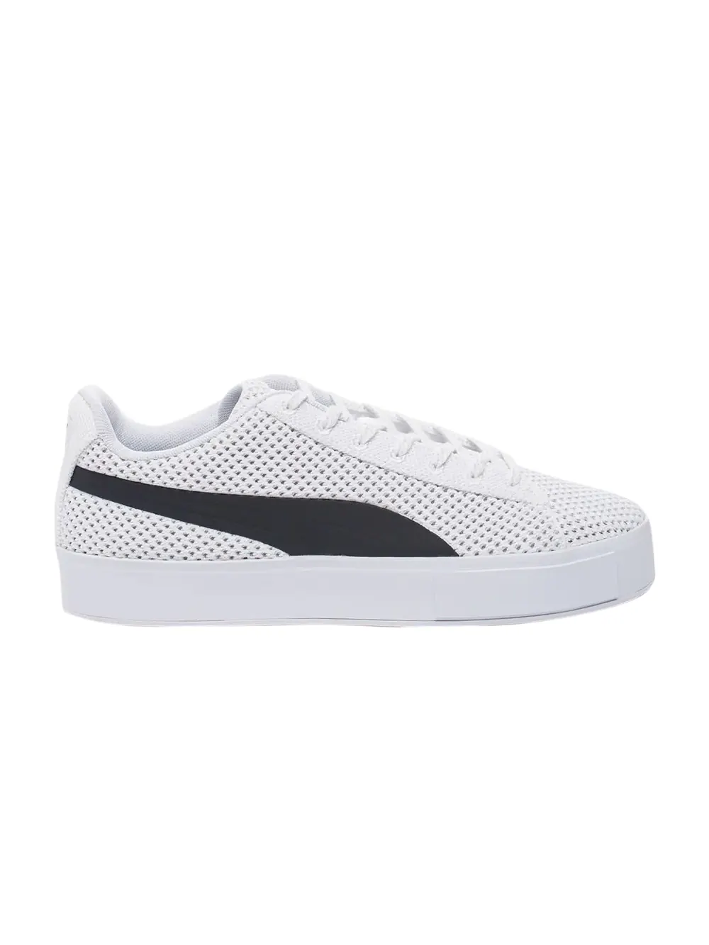 Кроссовки Daily Paper x Court Platform Knit Puma — изображение 1 из 1, белый/черный
