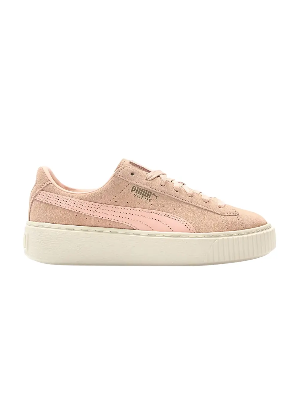 Кроссовки Wmns Suede Platform Core Puma — изображение 1 из 1, белый