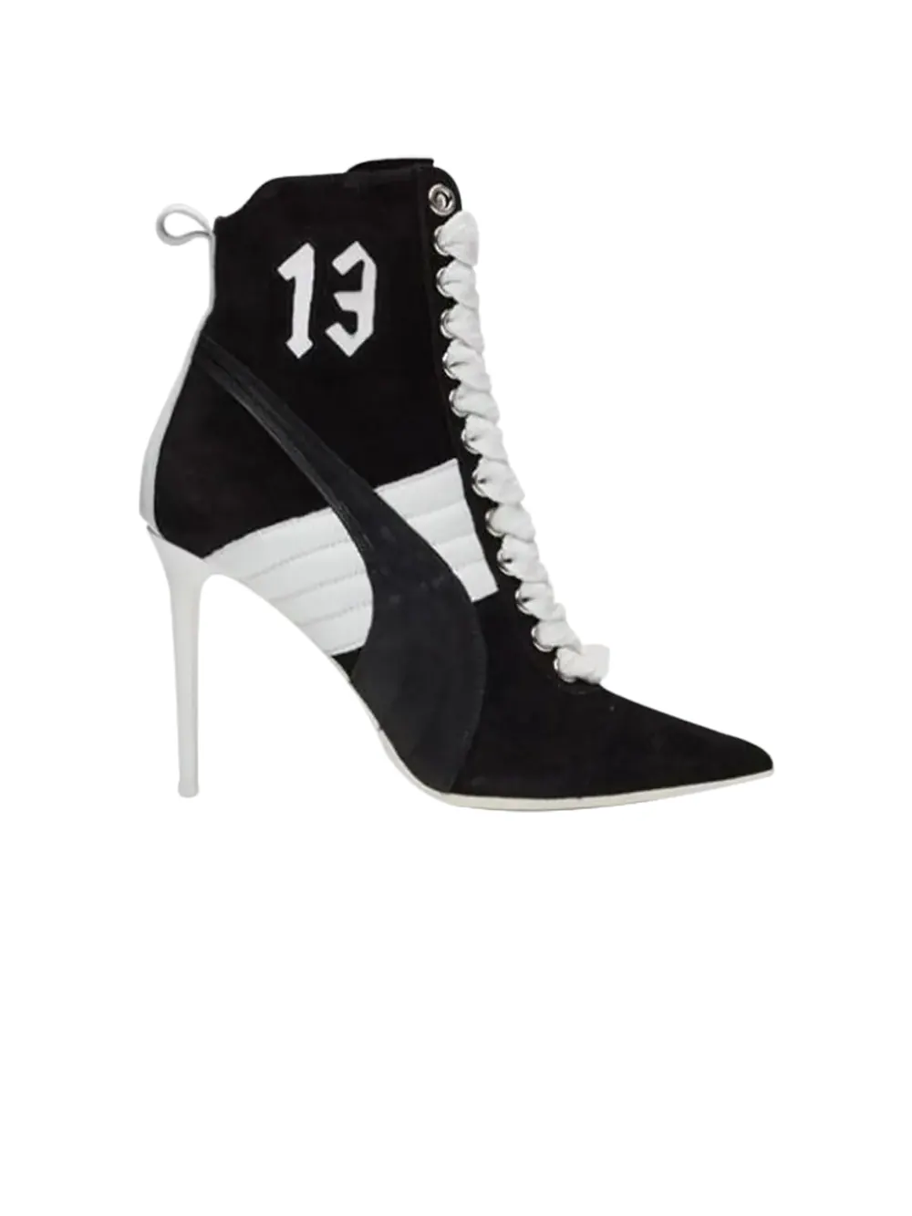 Кроссовки High Heel Suede Puma — изображение 1 из 1, черный/белый