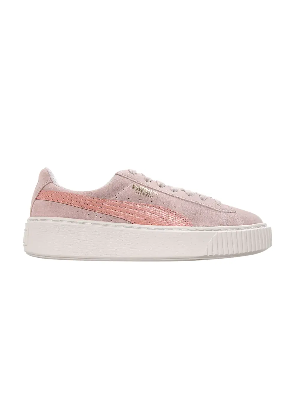 Кроссовки Suede Platform Jr Puma — изображение 1 из 1, бежевый