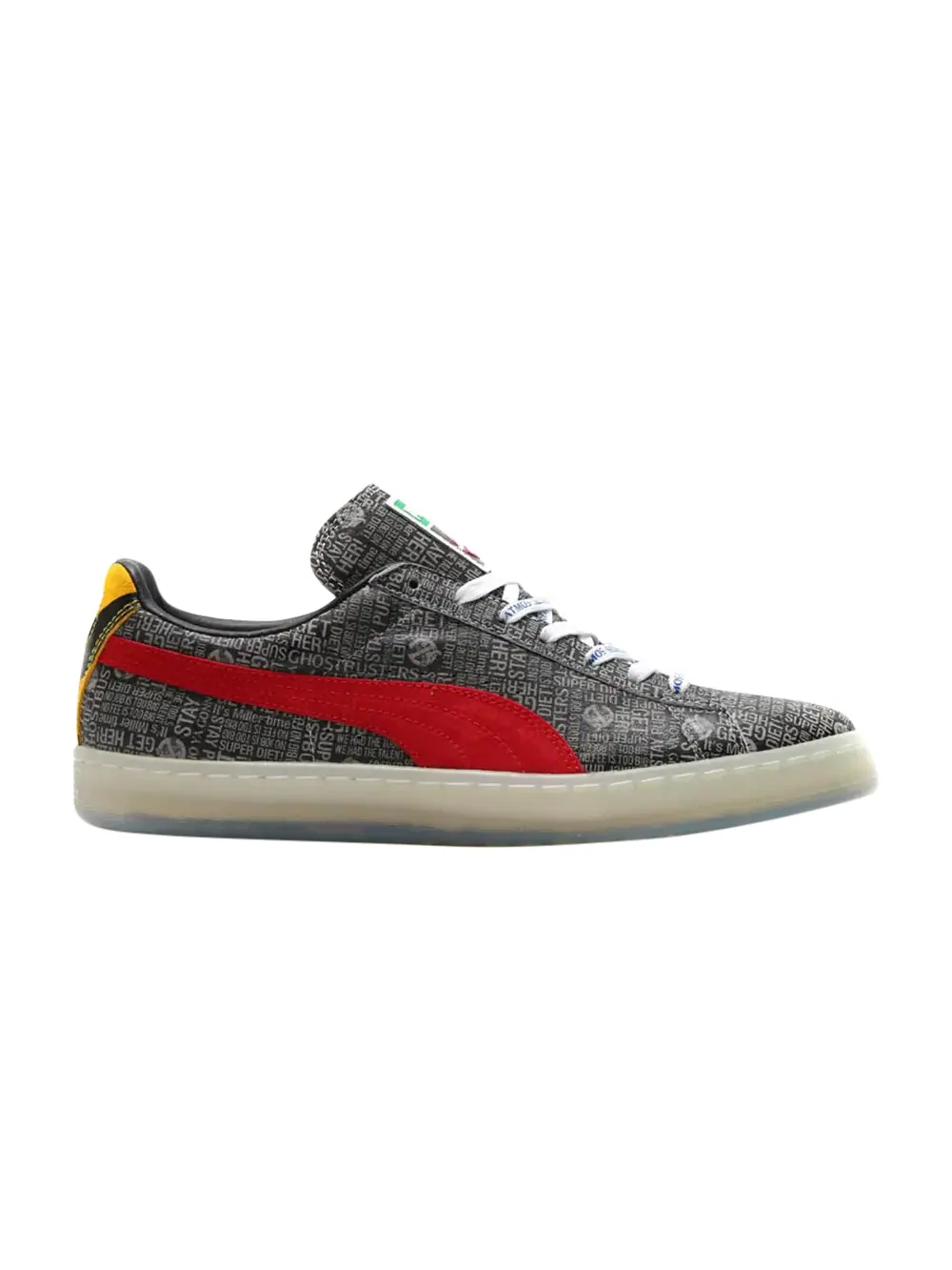 Кроссовки Atmos x Secretbase x Suede Puma — изображение 1 из 1, черный/красный/зеленый