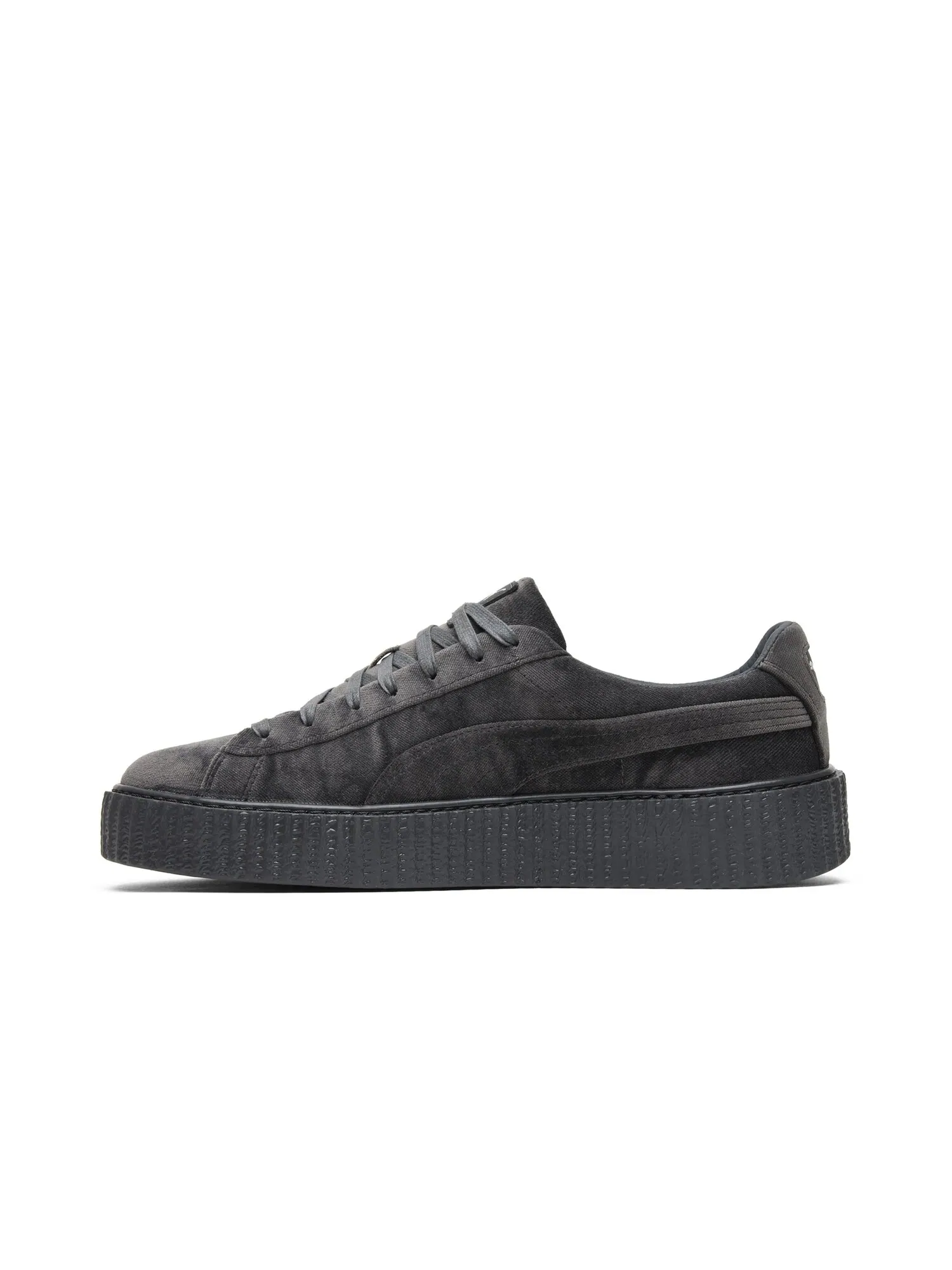 Кроссовки Fenty x Velvet Creeper Puma — изображение 3 из 8, серый-серый-серый