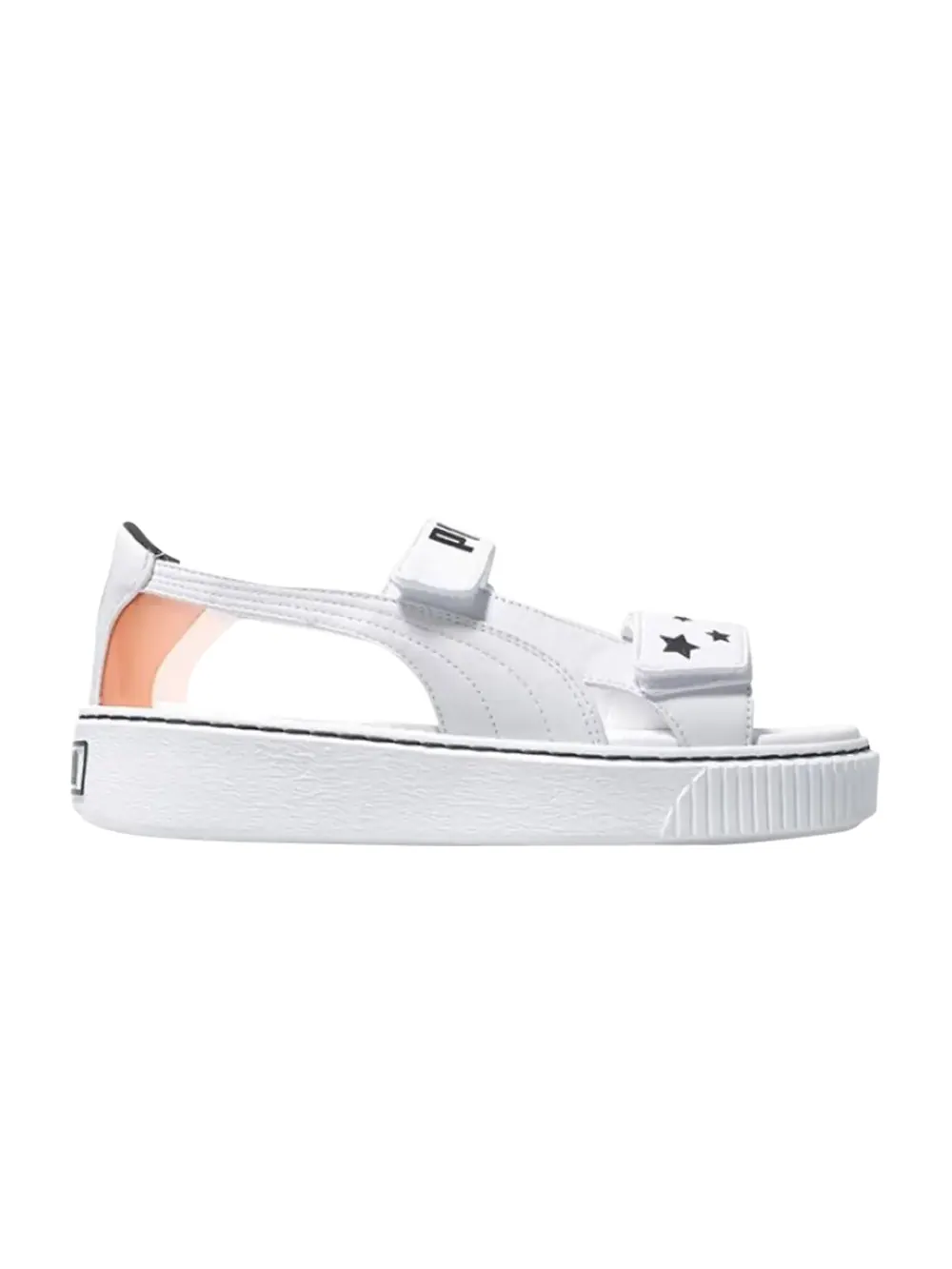 Кроссовки Wmns Sophia Webster x Platform Sandal Puma — изображение 1 из 1, белый/черный/оранжевый