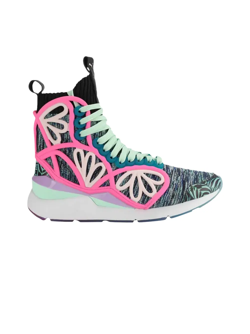 Кроссовки Sophia Webster x Wmns Pearl Cage Graph Mid Puma — изображение 1 из 1, черный/мульти