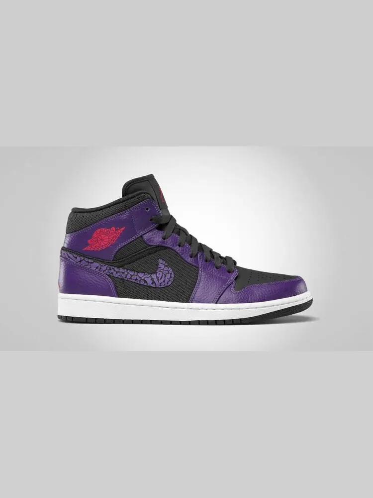 Кроссовки Air Jordan 1 Phat 'Anthracite' — изображение 2 из 4, фиолетовый