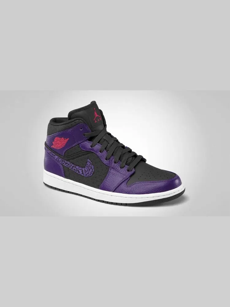 Кроссовки Air Jordan 1 Phat 'Anthracite' — изображение 3 из 4, фиолетовый