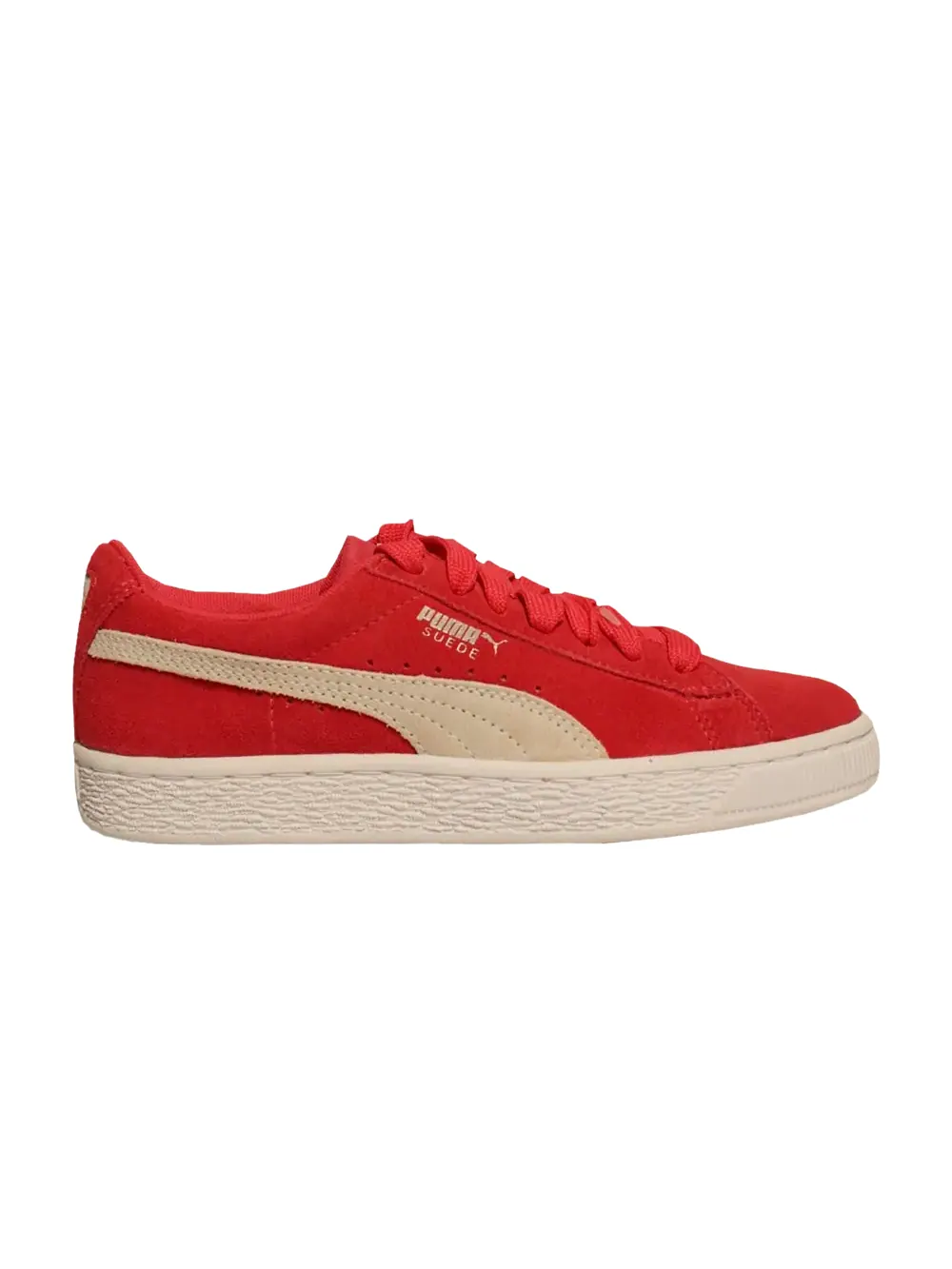 Кроссовки Suede Classic Jr Puma — изображение 1 из 1, розовый/белый