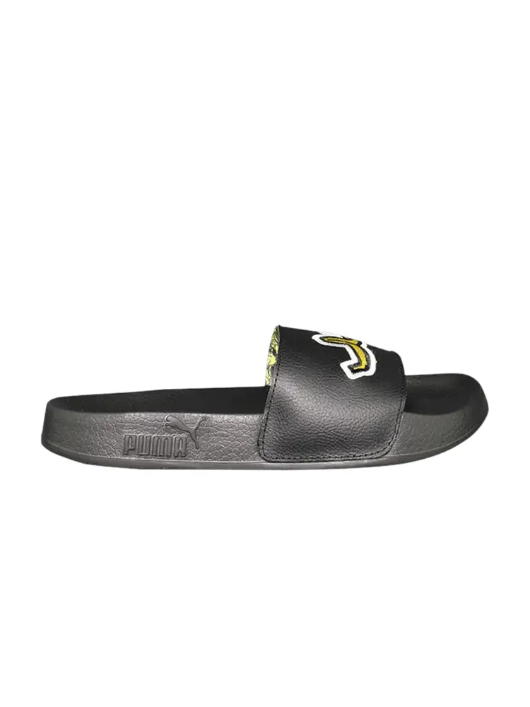 Сандалии Puma Minions x Leadcat Slide Jr 'Black Minion Yellow'