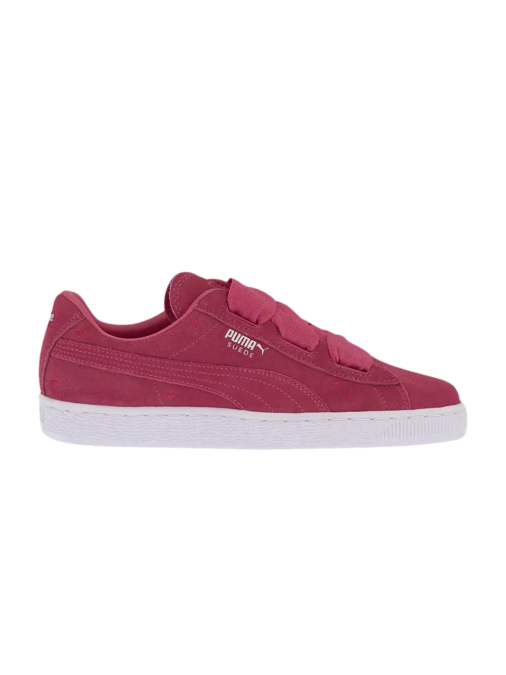 Кроссовки Suede Heart Jr Puma — изображение 1 из 1, розовый/розовый