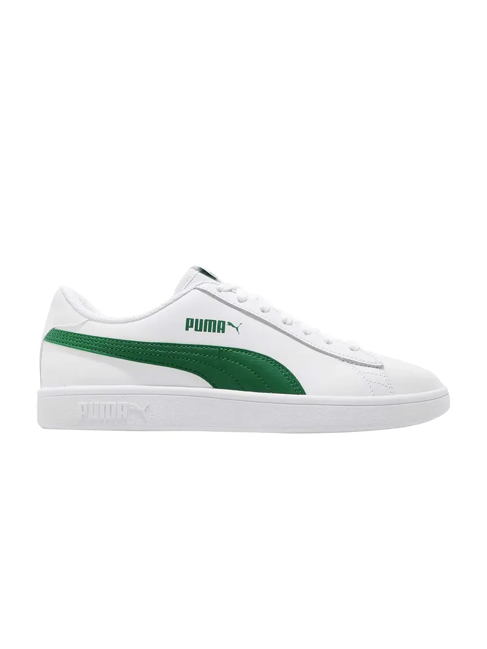 Кроссовки Smash V2 Puma — изображение 1 из 1, белый/зеленый