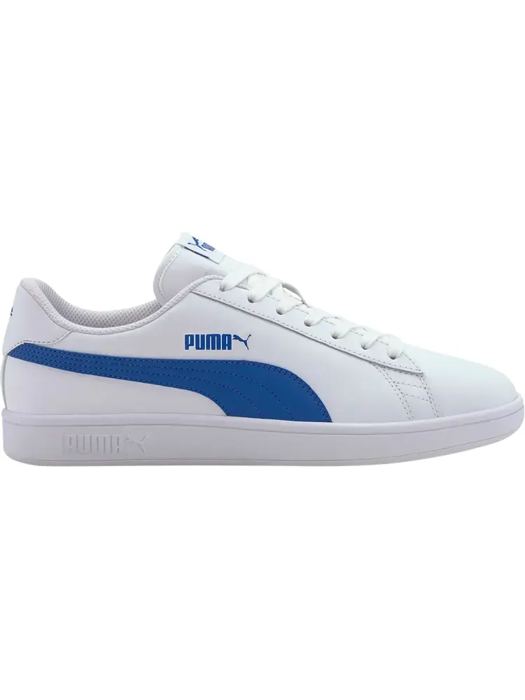 Кроссовки Puma Smash v2 Buck - White Lapis Blue — изображение 1 из 1, белый