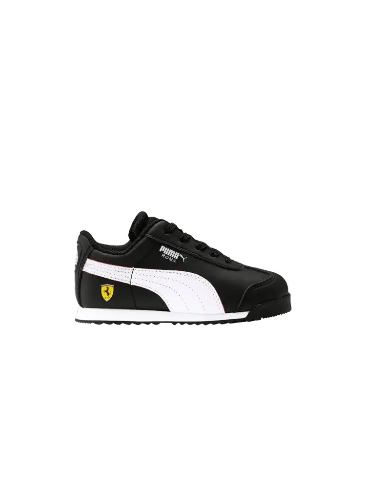 Кроссовки Puma Scuderia Ferrari x Roma Toddler 'Black' — изображение 1 из 1, черный/белый