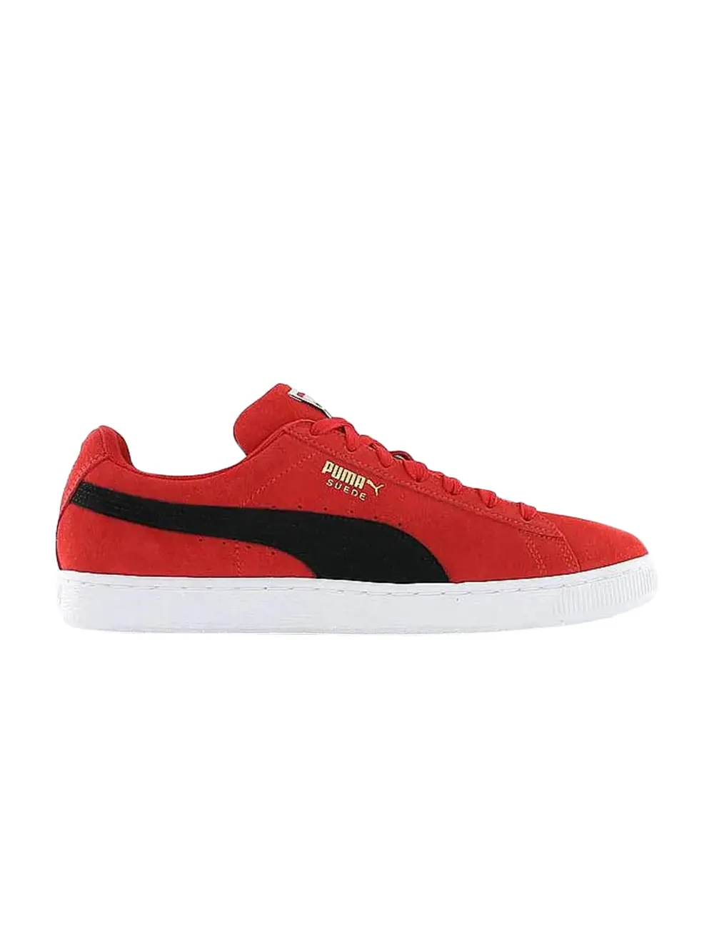 Кроссовки Suede Classic Puma — изображение 1 из 1, красный/черный/белый