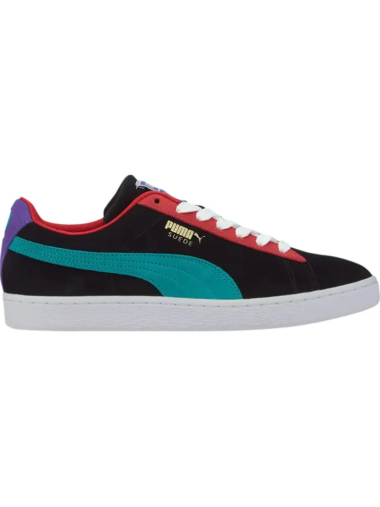 Кроссовки Puma Suede Classic Black Multi — изображение 1 из 1, черный