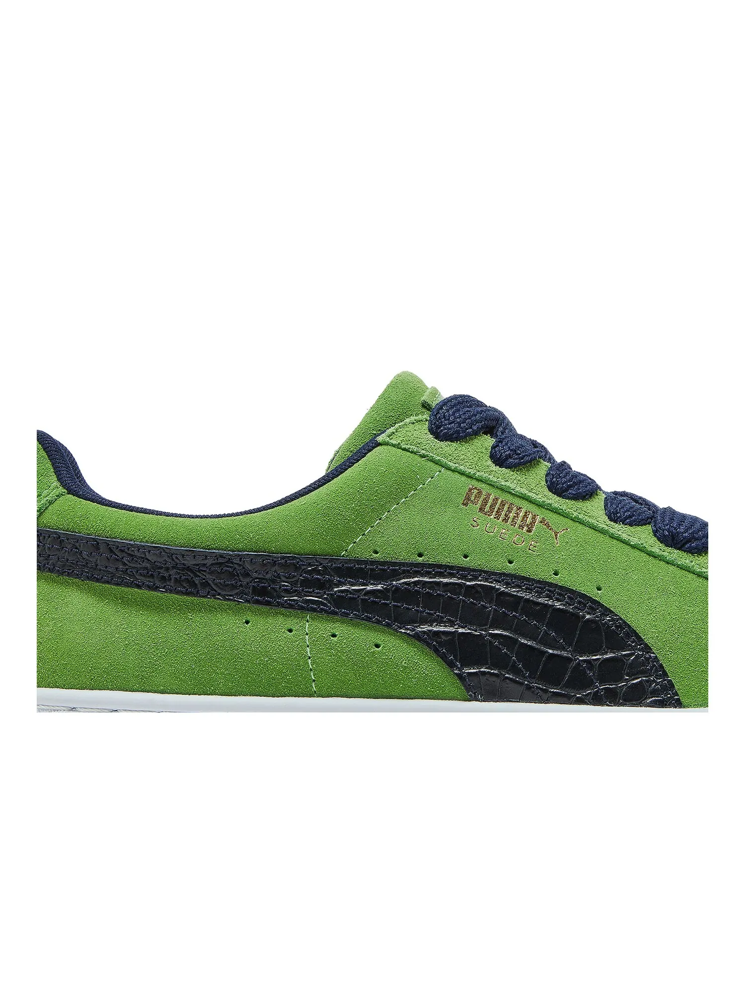 Кроссовки Suede Classic Puma — изображение 2 из 8, зеленый