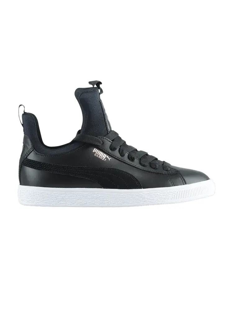 Кроссовки Puma Wmns Basket Fierce 'Black White' — изображение 1 из 1, черный/черный