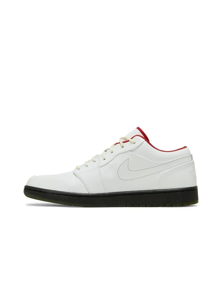 Кроссовки Air Jordan 1 Phat Low Premium 'White Red' — изображение 3 из 4, белый