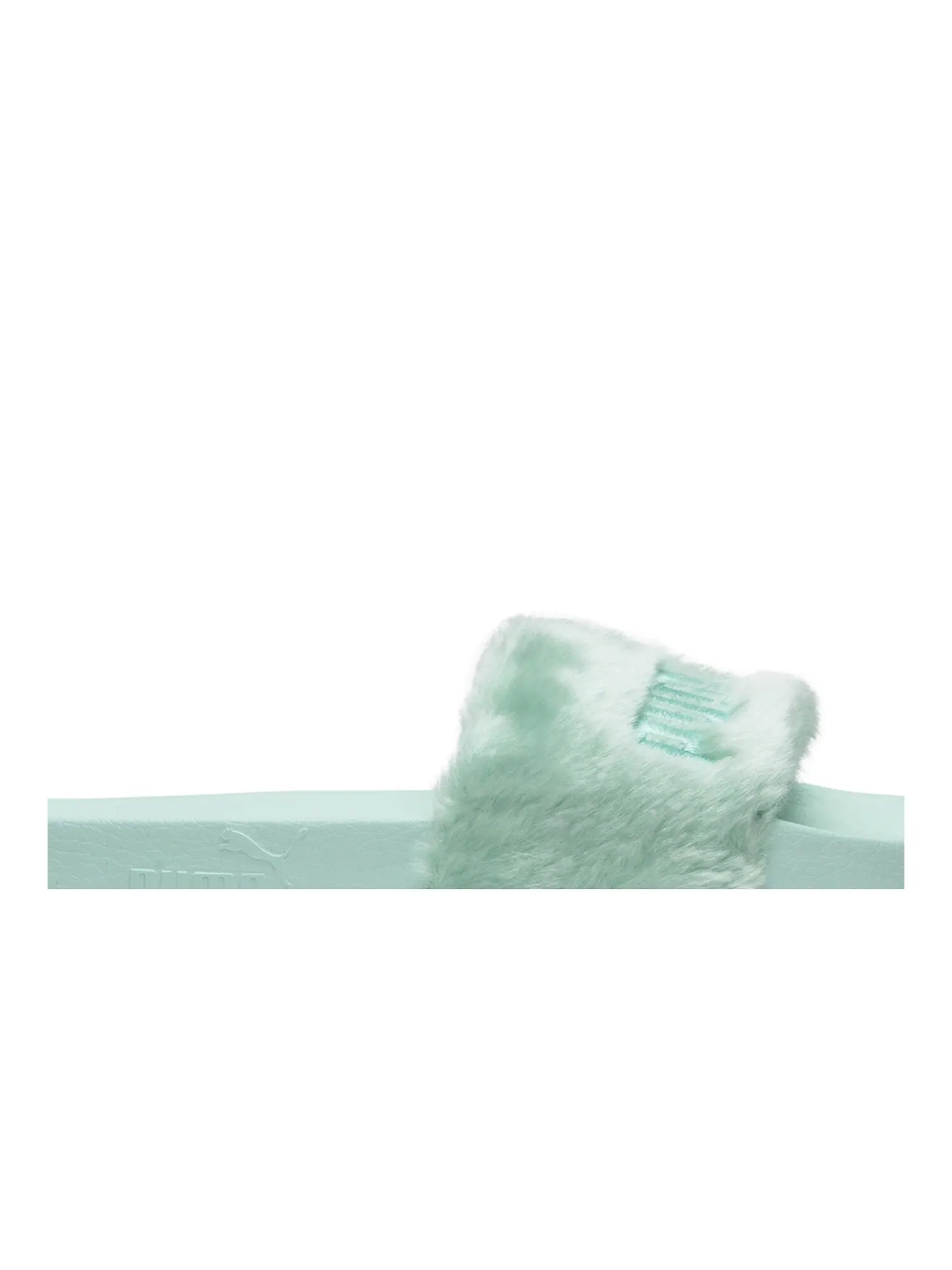 Кроссовки Fenty x Wmns Fur Slide Puma — изображение 2 из 8, серебристый