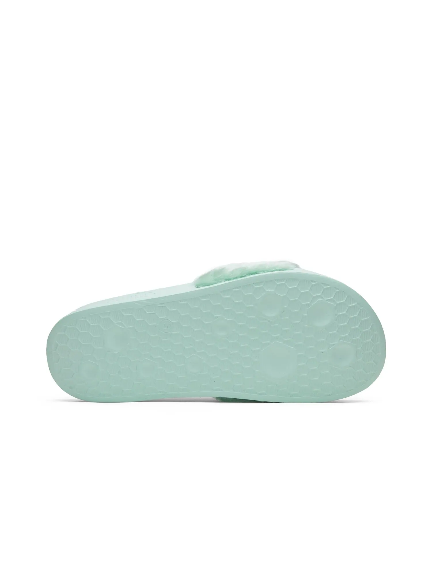 Кроссовки Fenty x Wmns Fur Slide Puma — изображение 4 из 8, серебристый