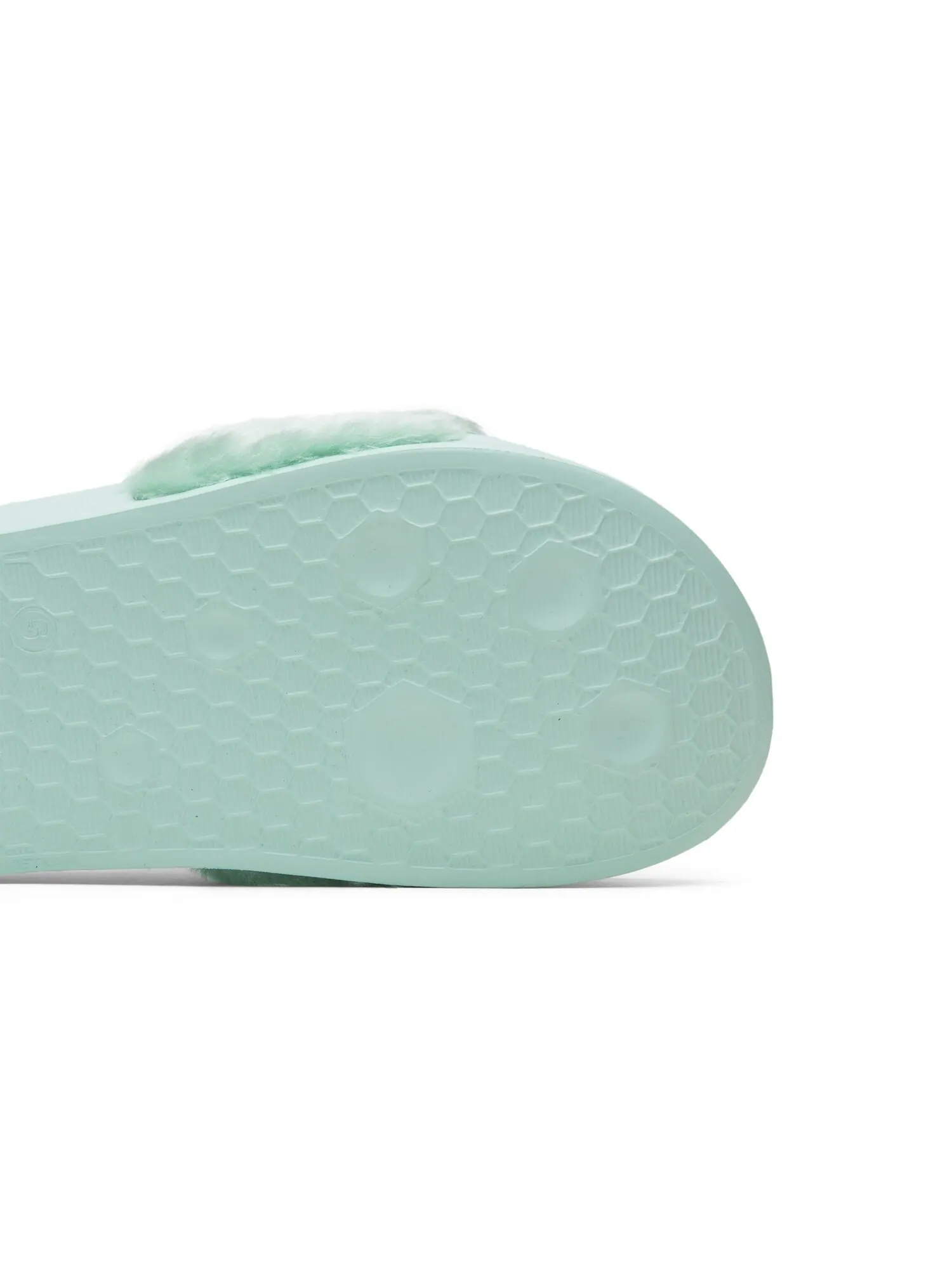 Кроссовки Fenty x Wmns Fur Slide Puma — изображение 5 из 8, серебристый