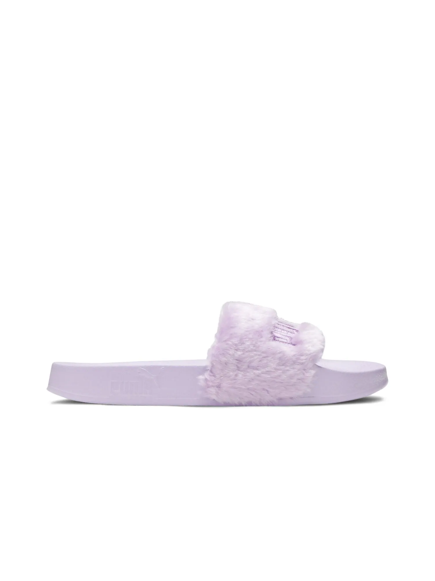 Кроссовки Fenty x Wmns Fur Slide Puma — изображение 1 из 8, серебристый