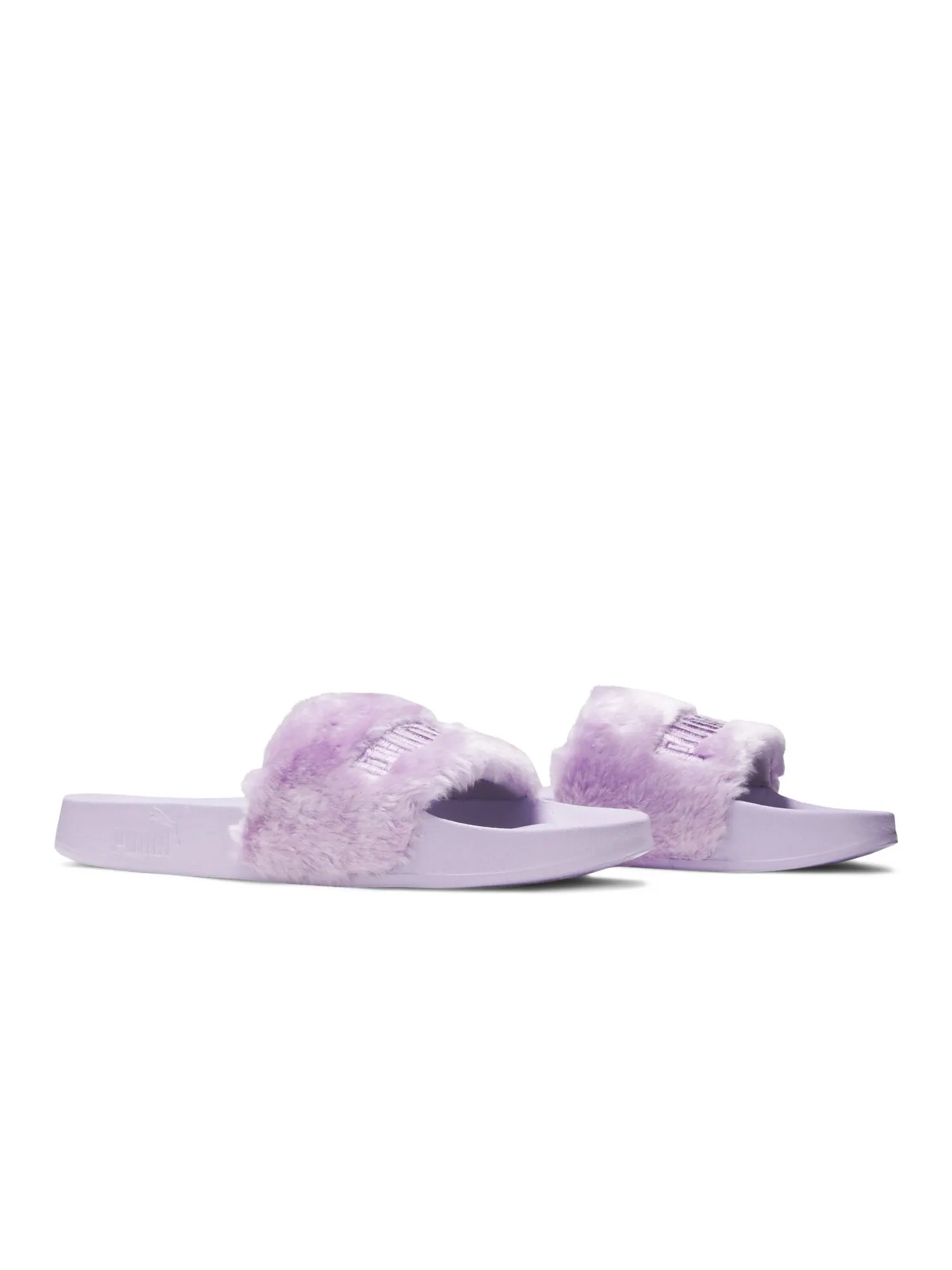 Кроссовки Fenty x Wmns Fur Slide Puma — изображение 8 из 8, серебристый