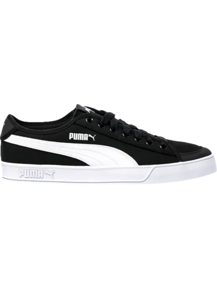 Кроссовки Puma Smash v2 Vulc CV Black White — изображение 1 из 1, черный
