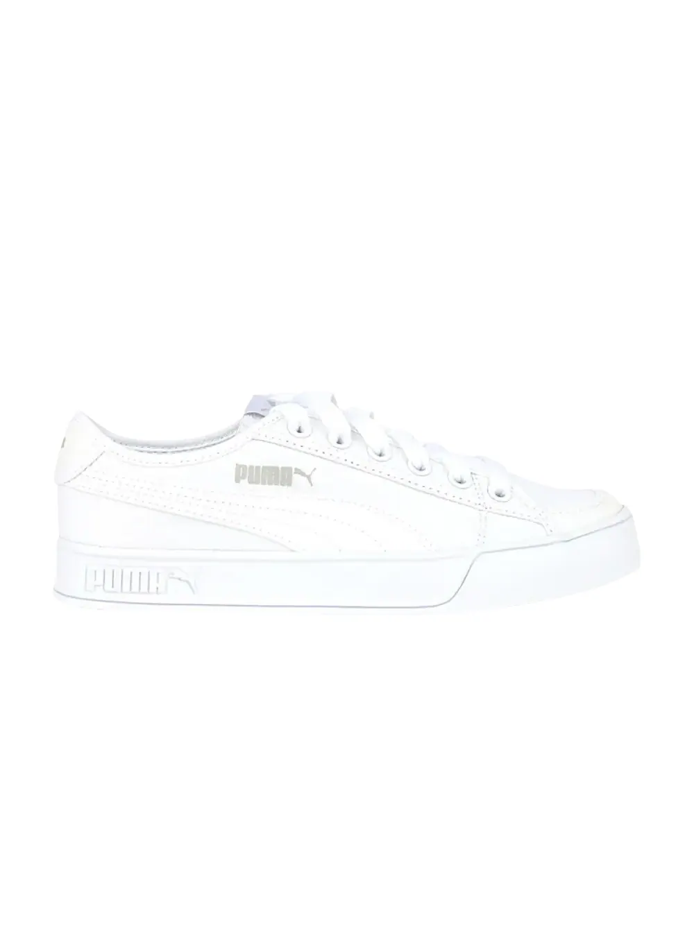 Кроссовки Smash v2 Vulc CV Puma — изображение 1 из 1, белый/белый