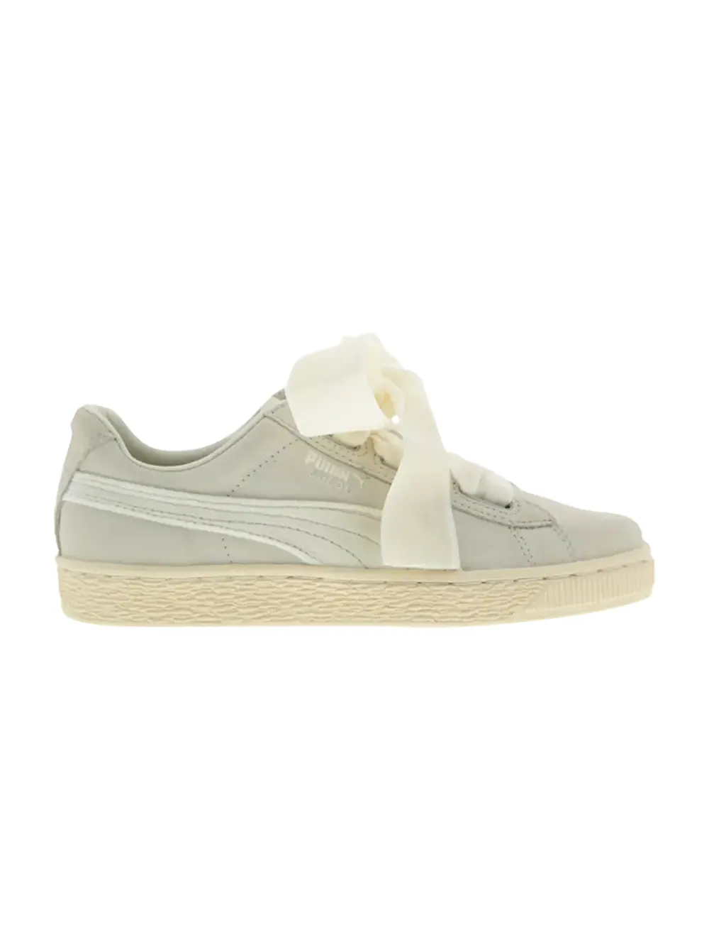 Кроссовки Suede Heart Jr Puma — изображение 1 из 1, серебристый